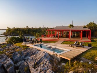 the bright and charming lodge welcomes guests with spectacular sunsets to enjoy from the pool or wherever you like