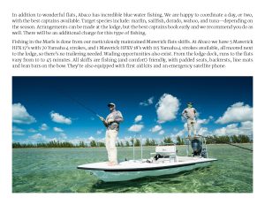 Fishing and Lodging in Abaco