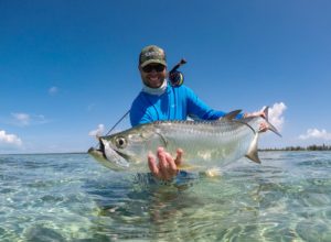 Happy fishermen in Abaco, Bahama