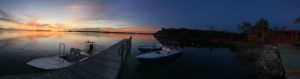 Dock at Abaco Lodge, Bahamas