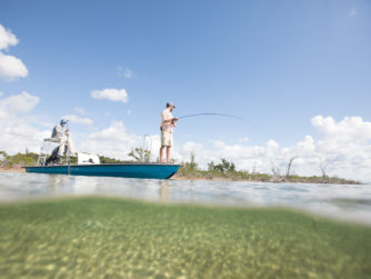 Sport fishing excitement in Abaco