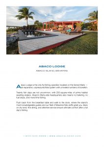 NW program info 2019 Abaco lodge